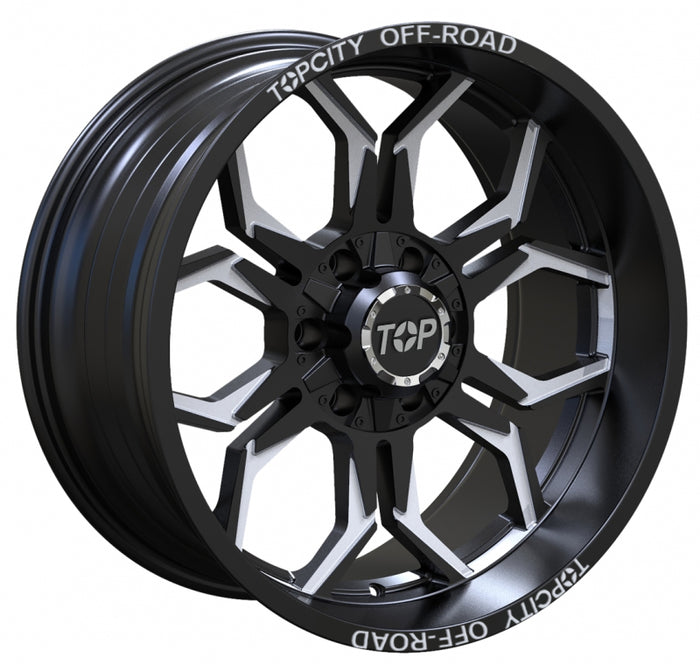 TOPCITY Aluminum Wheels 20″ 6×139.7–WH001 Red