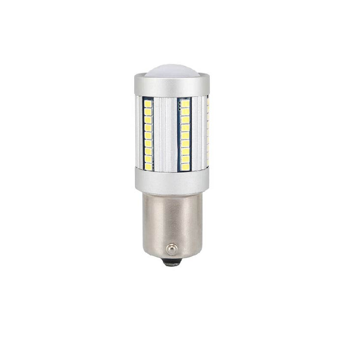 66-SMD 2016 1156 Canbus LED Bulbs For Turn Signal, Tail/Brake Light, Backup/Reverse or Daytime Running Light/DRL