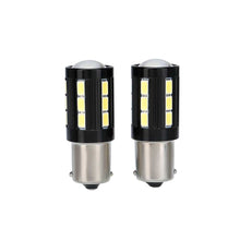 Load image into Gallery viewer, a640 1156 one pair bulb,1156 bulb,1156 led bulb,7506 bulb,1141 bulb,1141 led bulb,1156 light bulb,7506 led bulb,1141 light bulb,1156a bulb,p21w bulb,ba15s 1156 bulb,1003 led bulb,sylvania 1156,1156 led light bulbs,1156 led replacement bulb,1156 white led bulb,1156led,1003 bulbs,1156 led switchback bulb,rv led replacement bulbs 1141,a640 1156 ba15s 7506 1141 21smd 5630 white high power led manufacturer,exporter