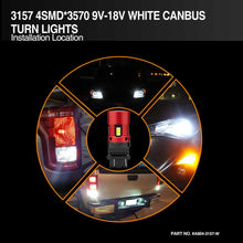 Load image into Gallery viewer, 3157 4smd 3570 white canbus turn light bulb car lights,3157 led bulb,3057 bulb,3157 led,sylvania 3157,3157 switchback led,3157k bulb,4157 bulb,3157k,3457 bulb,3057 led bulb,3057k bulb,4157na bulb,4114 led bulb,3157a led bulb,4114 bulb,3757a bulb,3157 led bulb amber,3047 bulb,4057 bulb,3157 light bulb,p27 bulb,3157 turn signal bulb,3157 led bulb white,a904 3157 p27w 3057 3157k 4157 3457 4114 4smd 3570 white high power led manufacturer exporter