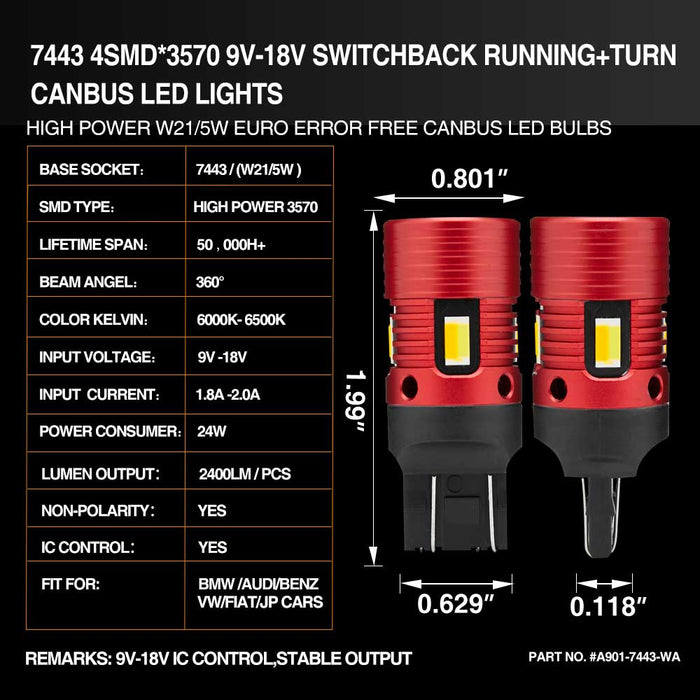 7443 switchback led 4smd 3570 bulb specifications,7444 switchback led,7444na led bulb switchback,7443 switchback,7443 led switchback bulb,t20 switchback led,7443 switchback led bulb,7443 switchback bulb,7444 switchback bulb,7444na switchback,7444na switchback led,7443 led built in resistor,7444na switchback bulb,7443 switchback with resistor,lasfit 7443 switchback,7440 led switchback,7443ck bulb,7440 switchback,a901 7443 w215w 7444 4smd 3570 switchback double led 