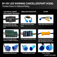 Load image into Gallery viewer, 9004 hb1 canbus decoder best,can bus decoder vw,canceller led,canceler led,warning canceller,canceller xenon,warning canceller capacitors,9004 hb1 led warning canceller,9004 hb1 led anti flicker resistor,9004 hb1 decoder,canbus decoder 9004 hb1,9004 led canceller,canceller philips,9004 hid warning canceller,9004 led canbus canceller,warning canceller autozone,canbus decoder 9004,led headlight warning canceller,9004 hb1 led canbus decoder,vw canbus decoder,9004 hb1 canbus decoder,canceller led 9004