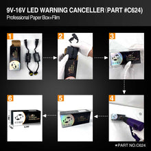 Load image into Gallery viewer, topcity c624 h11 canbus decoder kit,can bus decoder vw,canceller led,canceler led,warning canceller,canceller xenon,warning canceller capacitors,h11 led warning canceller,h11 led anti flicker resistor,h11 decoder,canbus decoder h11,h11 led canceller,canceller philips,h11 hid warning canceller,h11 led canbus canceller,warning canceller autozone,canbus decoder h11,led headlight warning canceller,h11 led canbus decoder,vw canbus decoder,h11 canbus decoder,canceller led h11