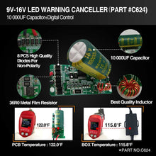 Load image into Gallery viewer, topcity h11 canbus decoder 10000uf capacitors,can bus decoder vw,canceller led,canceler led,warning canceller,canceller xenon,warning canceller capacitors,h11 led warning canceller,h11 led anti flicker resistor,h11 decoder,canbus decoder h11,h11 led canceller,canceller philips,h11 hid warning canceller,h11 led canbus canceller,warning canceller autozone,canbus decoder h11,led headlight warning canceller,h11 led canbus decoder,vw canbus decoder,h11 canbus decoder,canceller led h11