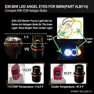 topcity led angel eye,e39 led angel eye,bmw e39 led angel eyes,bmw e39 angel eye bulb,bmw e39 cotton angel eyes,bmw e39 angel eye bulb replacement,e39 halo bulb,e39 rgb angel eyes,lm114 e39 80w led angel eye manufacturer,exporter with a factory in china.