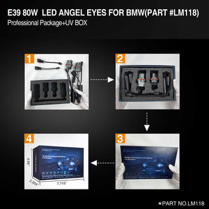 topcity led angel eye,e39 led angel eye,bmw e39 led angel eyes,bmw e39 angel eye bulb,bmw e39 cotton angel eyes,bmw e39 angel eye bulb replacement,e39 halo bulb,e39 rgb angel eyes,lm118 e39 80w led angel eye manufacturer,exporter with a factory in china.