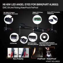 Load image into Gallery viewer, led angel eye,topcity h8 angel eyes,h8 led bulb bmw,bmw h8 bulb,lux angel eyes e90,e92 led angel eyes,lux angel eyes e92,bmw h8 led angel eyes,angel eyes e92,bmw h8,h8 led angel eye,bmw e92 angel eyes,lux h8,topcity h8,topcity angel eyes e92,topcity angel eyes e90,h8 40w led angel eye manufacturer,exporter,supplier with a factory in china 