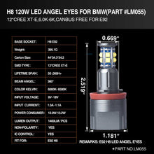 Load image into Gallery viewer, topcity lm055 led angel eye,topcity h8 angel eyes,h8 led bulb bmw,bmw h8 bulb,lux angel eyes e90,e92 led angel eyes,lux angel eyes e92,bmw h8 led angel eyes,angel eyes e92,bmw h8,h8 led angel eye,bmw e92 angel eyes,lux h8,topcity h8,topcity angel eyes e92,topcity angel eyes e90,h8 40w led angel eye,e92 m3 angel eye bulb,lux angel eyes e70,e93 angel eye bulb,angel eyes bmw f01,angel eyes e82,manufacturer,exporter,supplier with a factory in china
