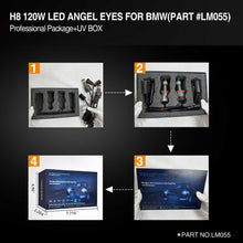 Load image into Gallery viewer, lm055 led angel eye,topcity h8 angel eyes,h8 led bulb bmw,bmw h8 bulb,lux angel eyes e90,e92 led angel eyes,lux angel eyes e92,bmw h8 led angel eyes,angel eyes e92,bmw h8,h8 led angel eye,bmw e92 angel eyes,lux h8,topcity h8,topcity angel eyes e92,topcity angel eyes e90,h8 40w led angel eye,e92 m3 angel eye bulb,lux angel eyes e70,e93 angel eye bulb,angel eyes bmw f01,angel eyes e82,manufacturer,exporter,supplier with a factory in china