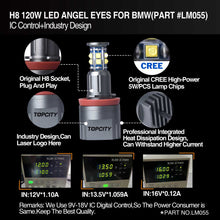 Load image into Gallery viewer, topcity lm055 led angel eye,topcity h8 angel eyes,h8 led bulb bmw,bmw h8 bulb,lux angel eyes e90,e92 led angel eyes,lux angel eyes e92,bmw h8 led angel eyes,angel eyes e92,bmw h8,h8 led angel eye,bmw e92 angel eyes,lux h8,topcity h8,topcity angel eyes e92,topcity angel eyes e90,h8 40w led angel eye,e92 m3 angel eye bulb,lux angel eyes e70,e93 angel eye bulb,angel eyes bmw f01,angel eyes e82,manufacturer,exporter,supplier with a factory in china