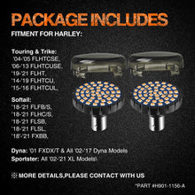 Load image into Gallery viewer, topcity 1156 led turn signal bulbs fitment for harley motor,1156 bulb,1156 led bulb,1156 led,led turn signal,motorcycle turn signals,blinker light,motorcycle indicators,sequential turn signals,turn signal lights,harley led turn signals,bau15s led,motorcycle led turn signals,motorcycle blinkers,led motorcycle indicators,led blinkers,harley turn signal,kellermann blinkers,led turn signal lights,H901 1156 ba15s 7506 1141 48smd 2835 Amber LED Turn Signal manufacturer exporter
