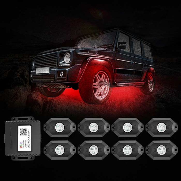 8 pcs rgbw rock lights,rock light kit,rocksy light,led rock light,rock lights for   trucks,rgb rock lights,mictuning rock lights,jeep rock lights,white rock   lights,lux rock lights,sunpie rock lights,best rock lights,rgbw rock   lights,rock lights for utv,rock lights for atv,wireless rock lights,led   whips and rock lights,blue led rock lights,green led rock lights,red led rock lights,topcity