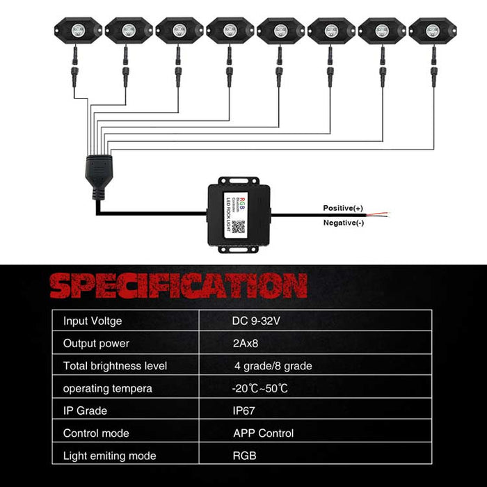 8 pcs rgbw rock lights,rock light kit,rocksy light,led rock light,rock lights for   trucks,rgb rock lights,mictuning rock lights,jeep rock lights,white rock   lights,lux rock lights,sunpie rock lights,best rock lights,rgbw rock   lights,rock lights for utv,rock lights for atv,wireless rock lights,led   whips and rock lights,blue led rock lights,green led rock lights,red led rock lights,topcity