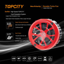 Load image into Gallery viewer, topcity x221 with turbo fan h7 led headlight,h7 headlight bulb,h7 led   headlight bulb,best h7 bulb,led h7 bulbs,led h7 canbus,best h7 led   bulb,novsight h7,nighteye led h7,brightest h7 bulb,h7 headlight,h7 led   conversion kit,philips h7 led bulb,best h7 halogen bulb,h7 led headlight   conversion kit,h7 led kit,best h7 headlight bulb,brightest h7 led   bulb,canbus h7,h7 low beam,h7 led bulb motorcycle manufacturer,exporter