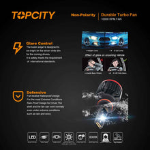 Load image into Gallery viewer, TOPCITY Fan G12 - HB4/9006 6,000+ Lumen Led Headlight Bulb Conversion Kit