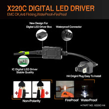 Load image into Gallery viewer, topcity x220c h4 digital led driver,new high power 45w h4 led headlight bulbs,high power 45w h4 led   bulb,high power 45w h4 led headlight kit,also named 9003 led bulb,9003   headlight bulb,topcity produce best high power 45w novsight h4,high   power 45w h4 led headlight,high power 45w h4 bulbs,also high power 45w   h4 led led bulb for bike and h4 led bulb motorcycle,brightest h4   headlight bulbs,sylvania,high power 45w nighteye h4 led bulb,24v h4   headlight bulb,high power 45w hs1 bulb led replacement
