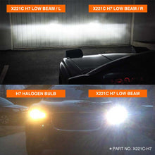 Load image into Gallery viewer, topcity x221c high power 45w high and low beam, h7 led headlight,h7 headlight bulb,h7 led headlight bulb,best h7 bulb,led h7 bulbs,led h7 canbus,best h7 led bulb,novsight h7,nighteye led h7,brightest h7 bulb,h7 headlight,h7 led conversion kit,philips h7 led bulb,best h7 halogen bulb,h7 led headlight conversion kit,h7 led kit,best h7 headlight bulb,brightest h7 led bulb,canbus h7,h7 low beam,h7 led bulb motorcycle manufacturer,exporter